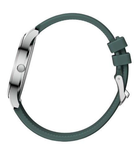Men's Watch - WENGER CITY GMT 42mm Green Dial & Silicon Strap