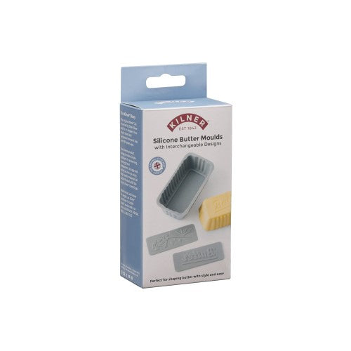 Silicone Butter Moulds - KILNER (14 x 7.5 x 4.5cm)