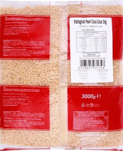 Maltagliati Israeli Pearl Couscous 3kg