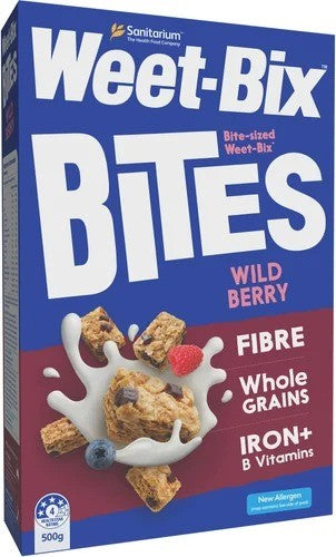 Sanitarium Weet-Bix Bites Wildberry 500g