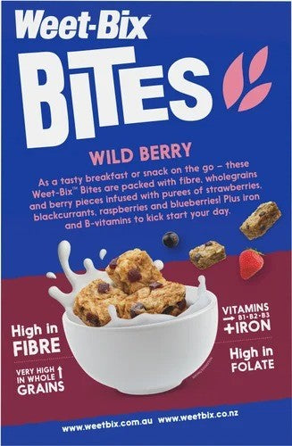 Sanitarium Weet-Bix Bites Wildberry 500g