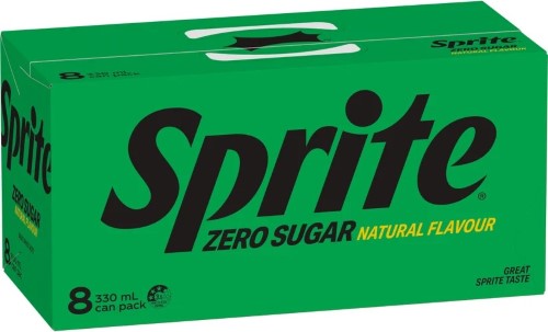 Sprite Zero Lemonade 8pk 330ml Can