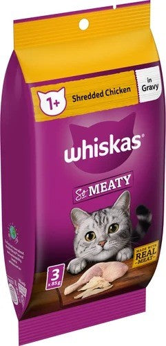 Whiskas Oh So Shredded Chicken 3pk