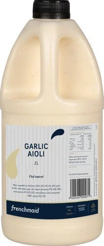 French Maid Garlic Aioli Sauce 2l