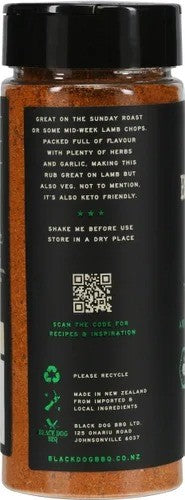 Black Dog Bbq Lamb N Vegetable Rub 200g
