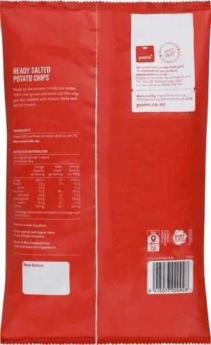 Pams Chips Ready Salted 150g