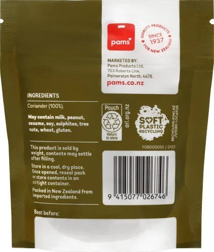 Pams Coriander 30g