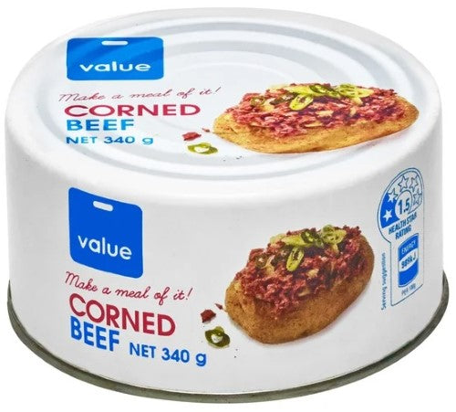 Value Corned Beef 340g