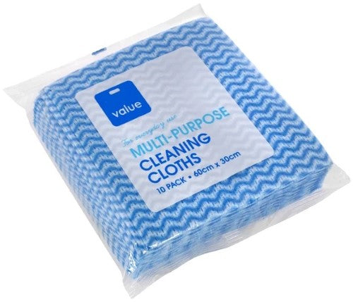 Value Cleaning Cloth Multi Purpose 10s