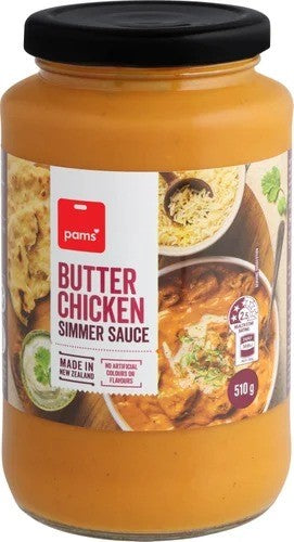 Pams Simmer Sauce Butter Chicken 510g