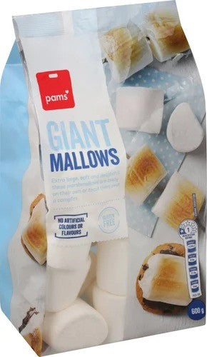 Pams Giant Mallows 600g