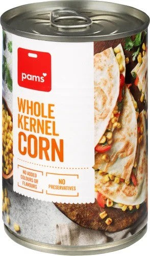Pams Corn Kernel Whole 410g