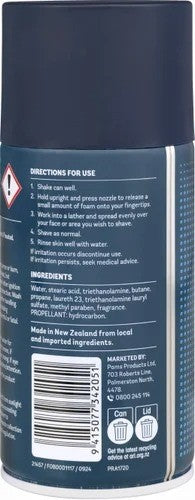 Pams Shave Foam 250g
