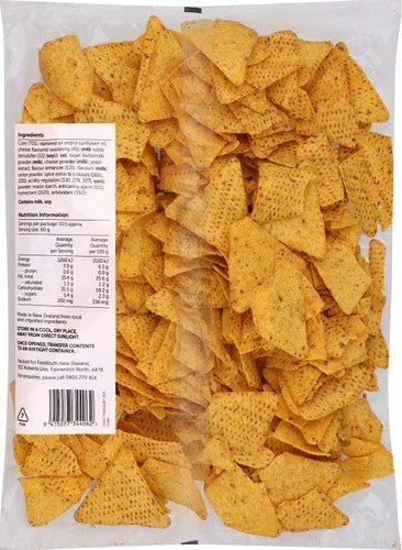 Gilmours Corn Chips Cheese 650g