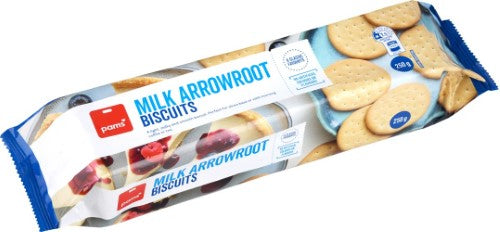 Pams Milk Arrowroot Biscuits 250g