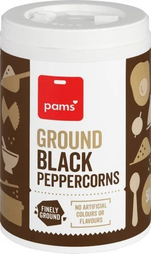 Pams Ground Black Pepper 50g