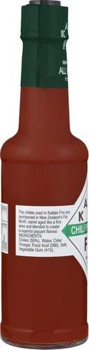 Kaitaia Fire Sauce Chilli Pepper 148ml