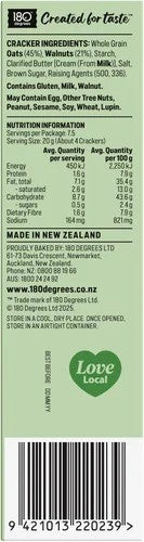180 Crackers Walnut Oat 150g