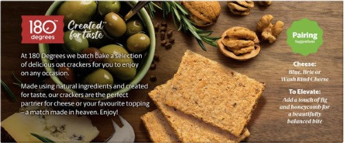 180 Crackers Walnut Oat 150g