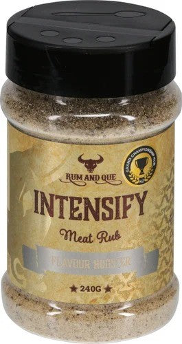 Rum And Que Bbq Rub Intensfy 200g Shkr
