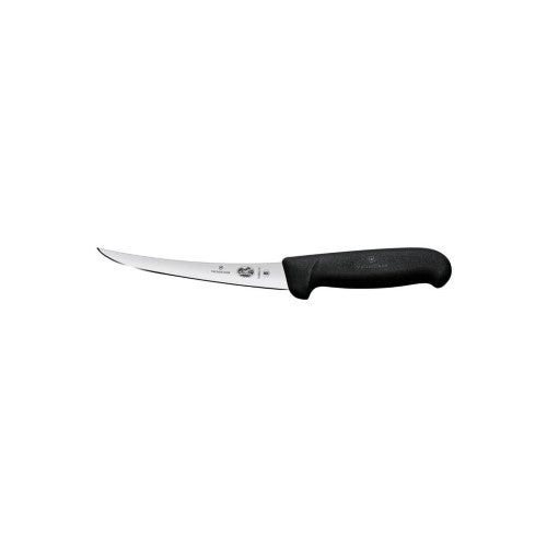 Boning Knife - VICTORINOX FIBROX Curved Narrow 12cm (Black)