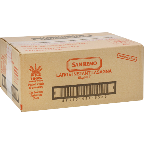 San Remo Pasta Lasagna Sheet 5kg