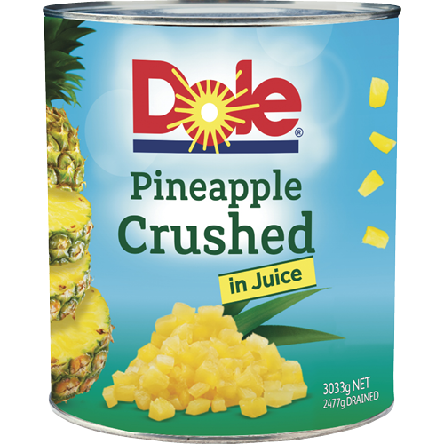 Dole Pineapple Crushed In Juice 3.03kg