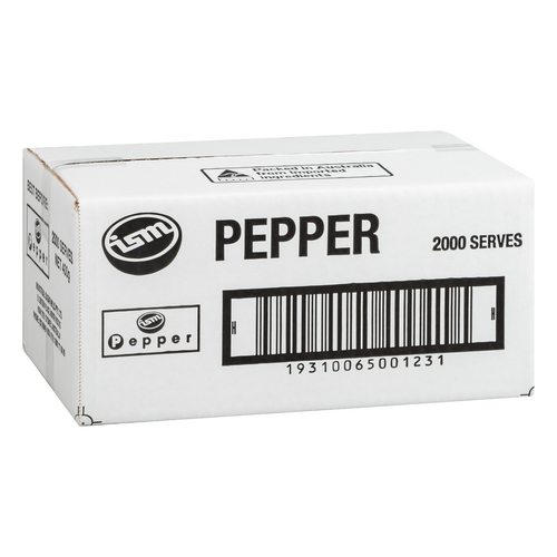 Ism Pepper Black Sachets 2000s Pcu