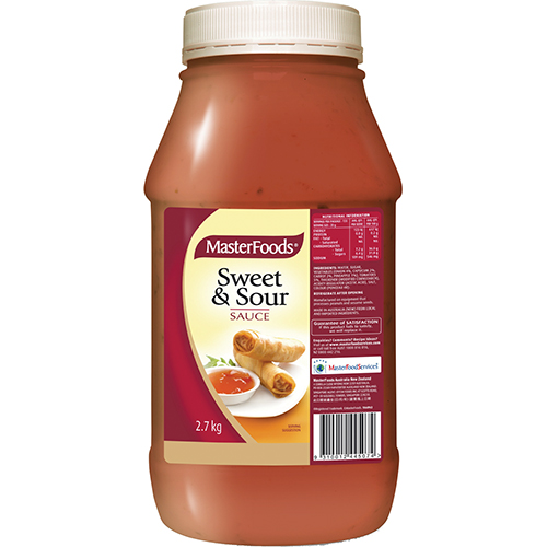 Masterfoods Sauce Sweet / Sour 2.7kg