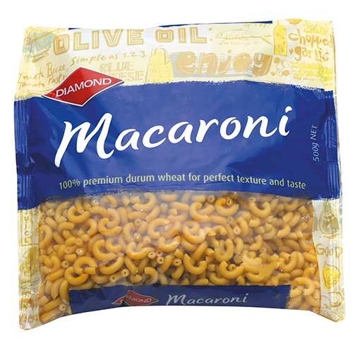 Diamond Pasta Macaroni Elbows 500g