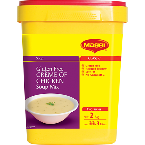 Maggi Soup Mix Creme Chkn Glut Free 2kg