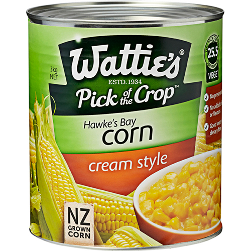 Watties Corn Cream Style 3kg