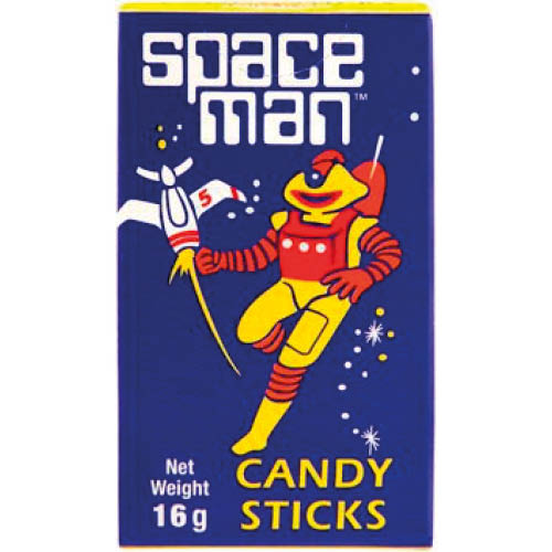 Spaceman Candy Sticks 16g