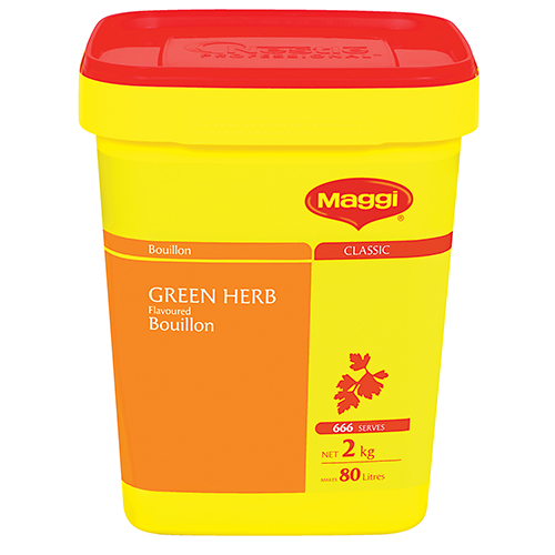 Maggi Bouillon Stock Green Herb 2kg