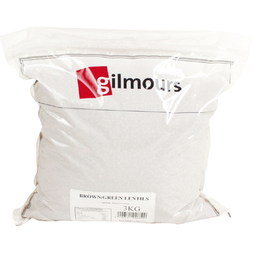 Gilmours Lentils Brown 3kg