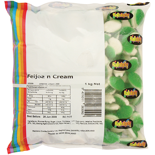 Rainbow Feijoa / Cream 1kg
