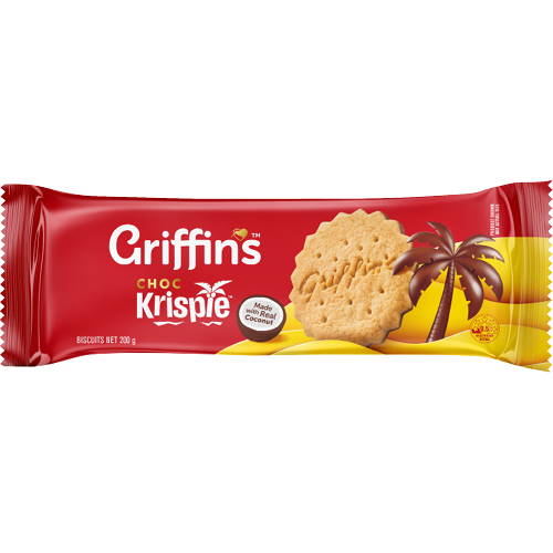 Griffins Krispie Chocolate 200g