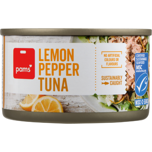Pams Tuna Lemon Pepper 95g