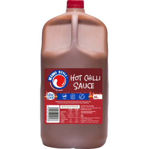 Kiwi Style Sauce Hot Chilli 6l