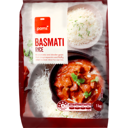 Pams Rice Basmati 1kg