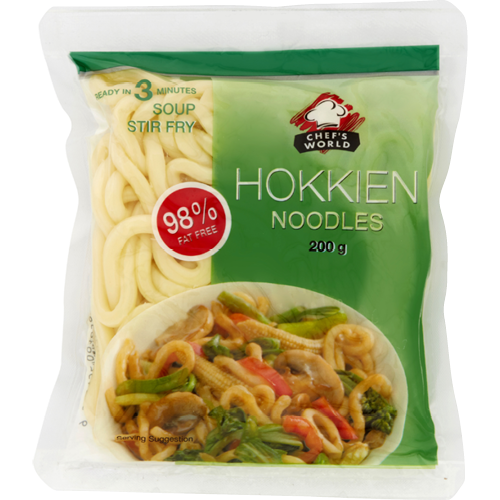 Chefs World Noodles Hokkien 200g