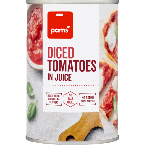 Pams Italian Diced Tomatoes 400g