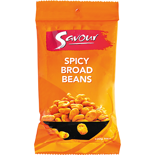 Savour Spicy Broad Beans 100g