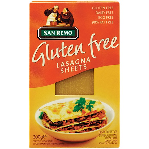 San Remo Pasta Lasagne Gluten Free 200g