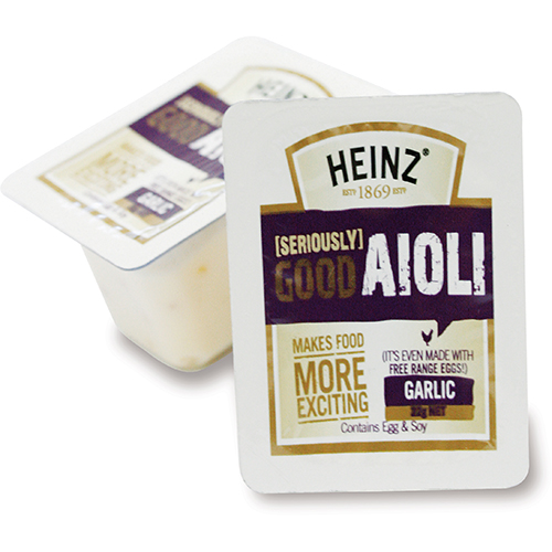 Heinz Seriously Good Aioli 22g 50s Pcu