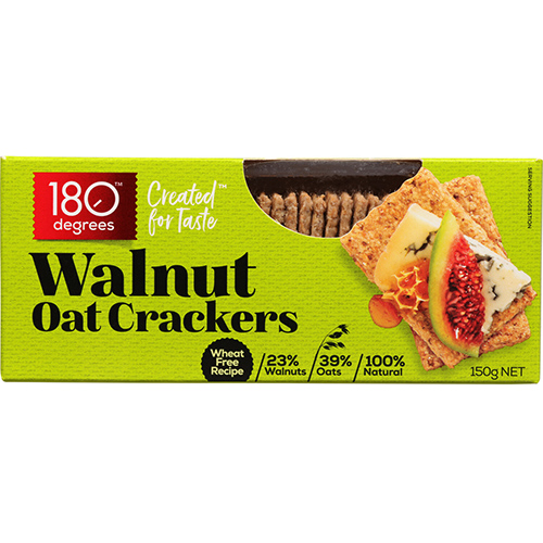 180 Crackers Walnut Oat 150g