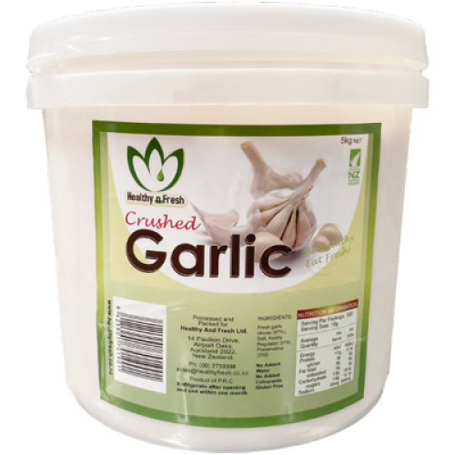 Healthy / Fresh Garlic Crushed 5kg