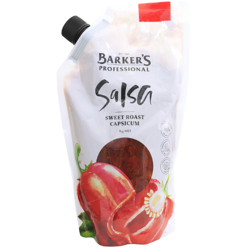 Barkers Salsa Sweet Roast Capsicum 1kg