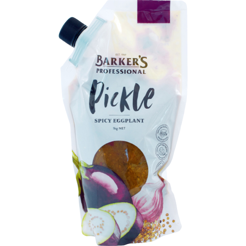 Barkers Pickle Spicy Eggplant Sambal 1kg