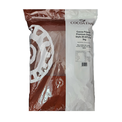 Cocoa Farm Prem Dutch 21% Cocoa Pwdr 3kg